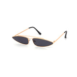 12 Pack: Skinny Triangular Aviator Wholesale Sunglasses