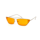 12 Pack: Trendy Metal Wire Color Cateye Wholesale Sunglasses