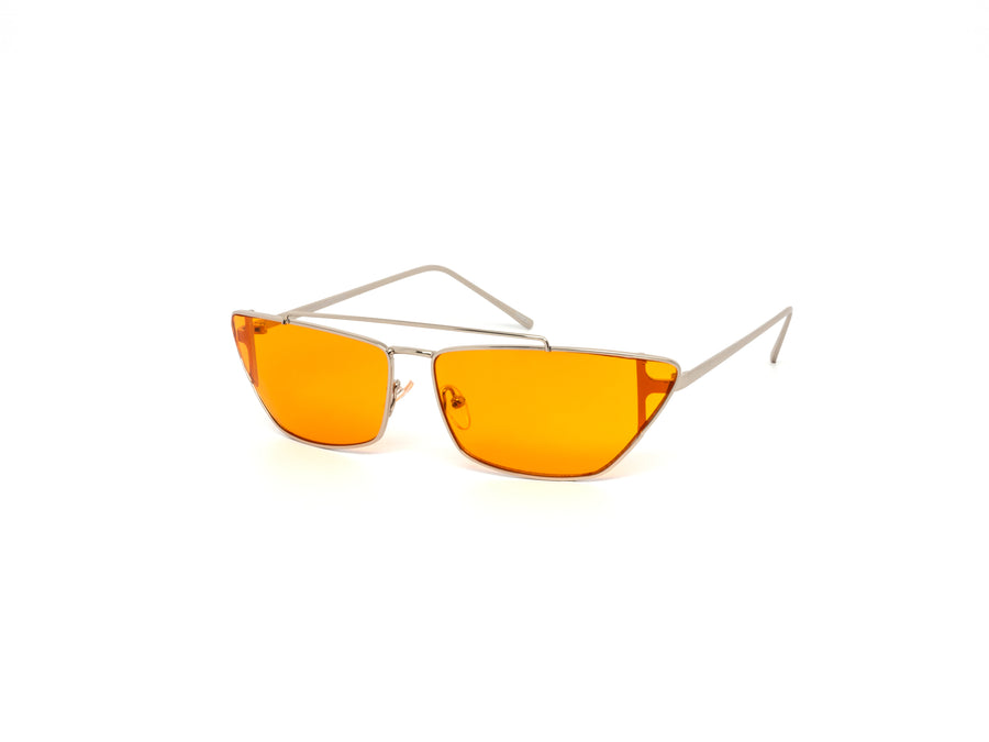 12 Pack: Trendy Metal Wire Color Cateye Wholesale Sunglasses