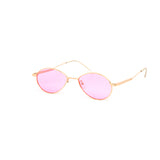 12 Pack: Petite Teardrop Metal Color Wholesale Sunglasses