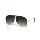 12 Pack: Unique Metal Gradient Aviator Wholesale Sunglasses