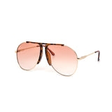12 Pack: Unique Metal Gradient Aviator Wholesale Sunglasses