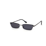 12 Pack: Petite Rimless Metal Cateye Wholesale Sunglasses