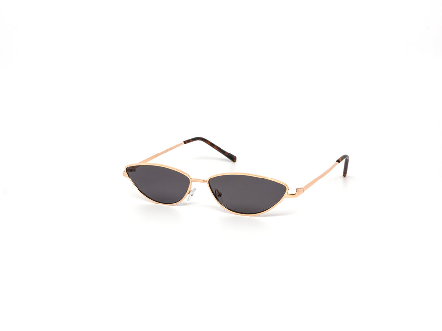 12 Pack: Skinny Cateye Metal Wholesale Sunglasses