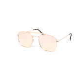 12 Pack: Hexagonal Aviator Color Mirror Wholesale Sunglasses
