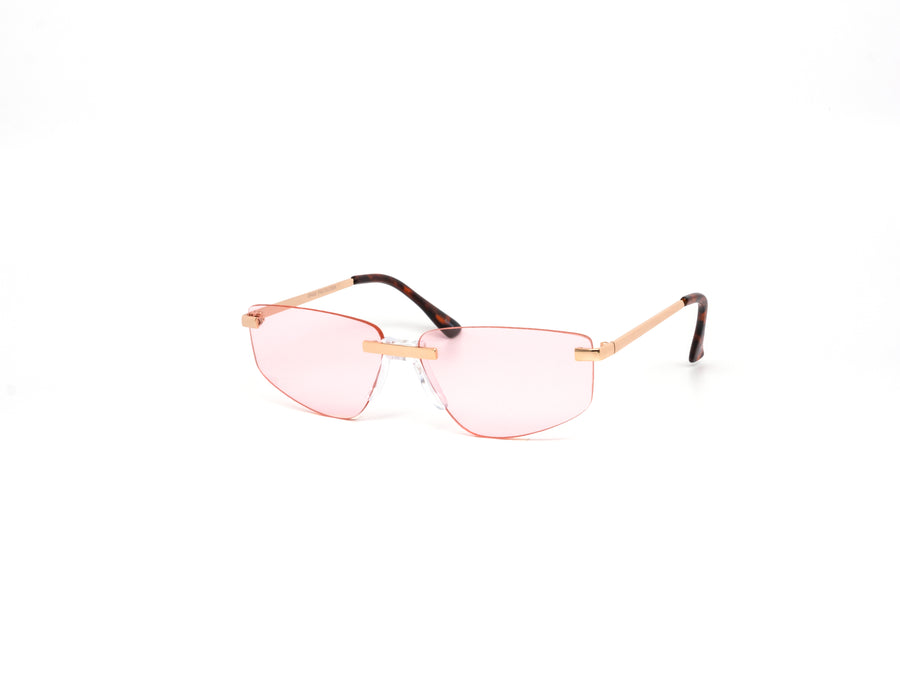 12 Pack: Rimless Matrix Assorted Wholesale Sunglasses