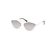 12 Pack: Elegant Rimless Cat Aviator Wholesale Sunglasses