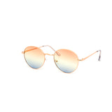 12 Pack: Classy Duotone Round Metal Wholesale Sunglasses