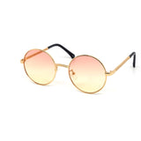 12 Pack: Chic Circle Metal Chainlink Wholesale Sunglasses