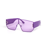 12 Pack: Oversized Retro Color Mono Lens Wholesale Sunglasses