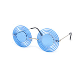12 Pack: Hypnotic Circle Cutout Color Wholesale Sunglasses