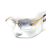 12 Pack: Minimal Rimless Blue Light Filtering Eyeglasses Wholesale