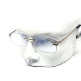 12 Pack: Minimal Rimless Blue Light Filtering Eyeglasses Wholesale