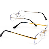 12 Pack: Minimal Rimless Blue Light Filtering Eyeglasses Wholesale