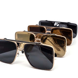 12 Pack: Premium Oversized Square Aviator Wholesale Sunglasses