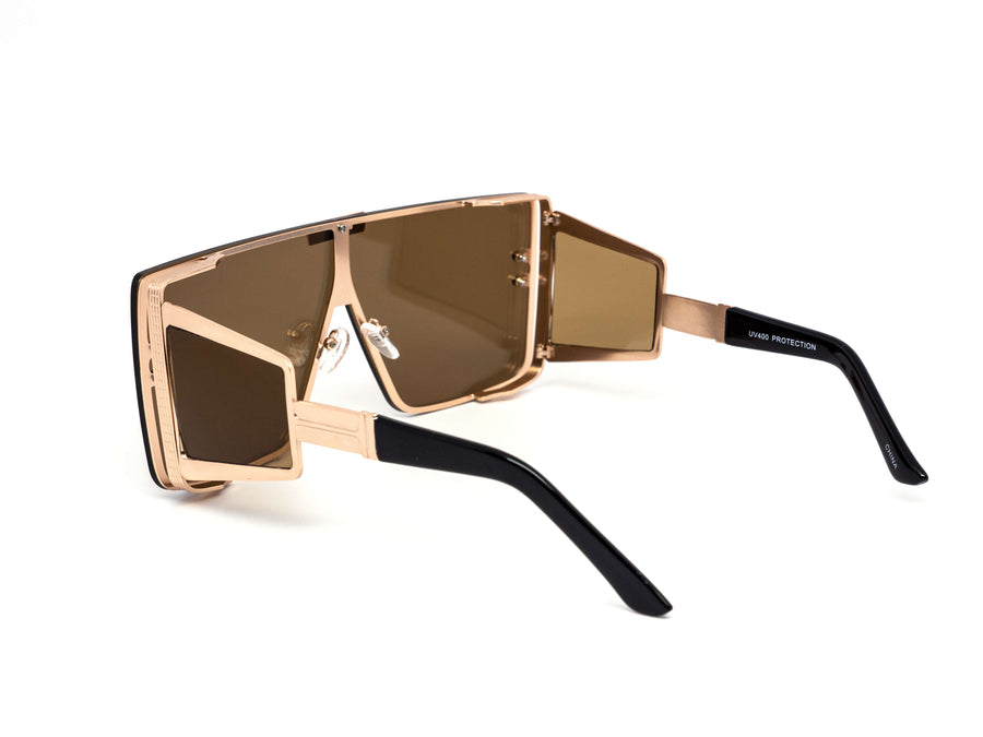 12 Pack: Premium Oversized Rimless Metal Wholesale Sunglasses