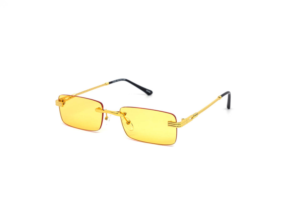 12 Pack: Chic Rectangular Frameless Color Wholesale Sunglasses