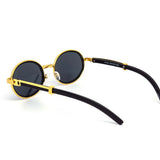 12 Pack: Oval Rhinestone Infused Metal Wholesale Sunglasses