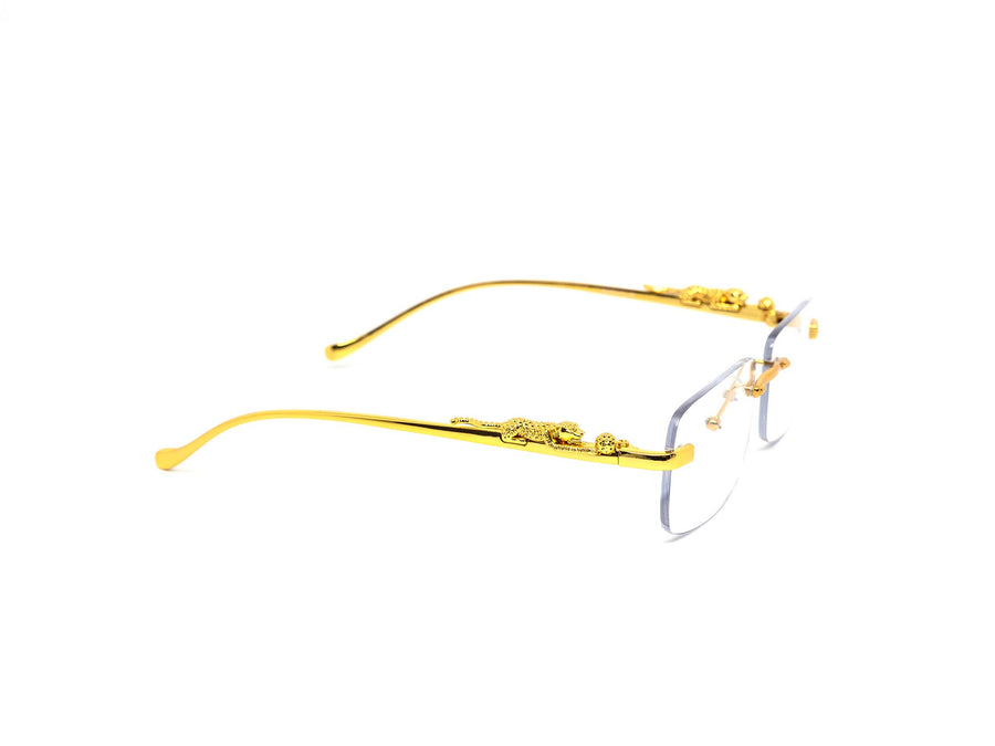 12 Pack: Chic Rimless Feline Clear Eyeglasses Wholesale Sunglasses