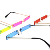 12 Pack: Slim Color Shady Wholesale Sunglasses