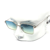12 Pack: Petite Assorted Metal Duotone Gradient Wholesale Sunglasses