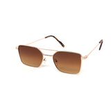 12 Pack: Petite Assorted Metal Duotone Gradient Wholesale Sunglasses
