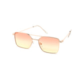 12 Pack: Petite Assorted Metal Duotone Gradient Wholesale Sunglasses