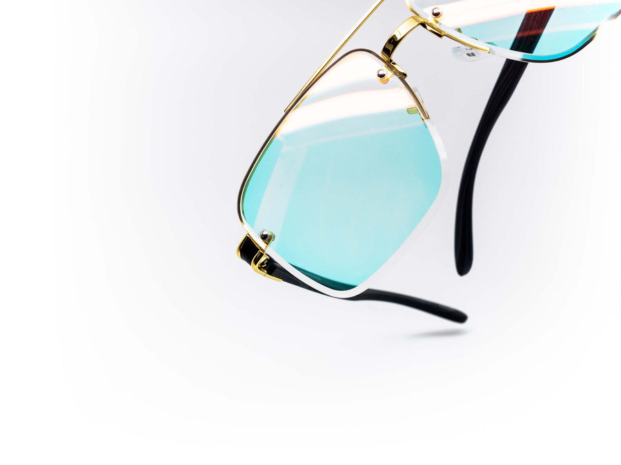 12 Pack: Chrome Silver Tinted Metal Aviator Wholesale Sunglasses