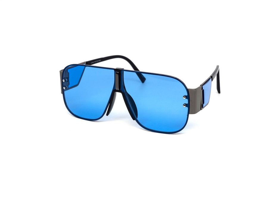 12 Pack: Future Retro Rimless Aviator Metal Wholesale Sunglasses