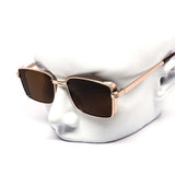 12 Pack: Retro Gleamy Metal Square Wholesale Sunglasses