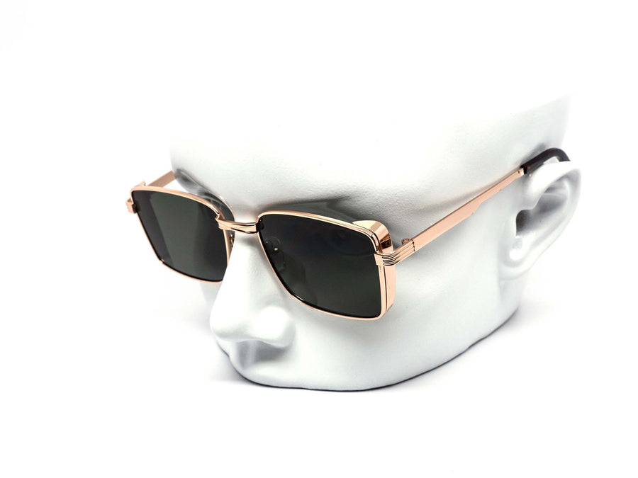 12 Pack: Retro Gleamy Metal Square Wholesale Sunglasses