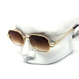 12 Pack: eVe Golden Rope Color Gradient Wholesale Sunglasses