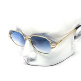 12 Pack: eVe Golden Rope Color Gradient Wholesale Sunglasses
