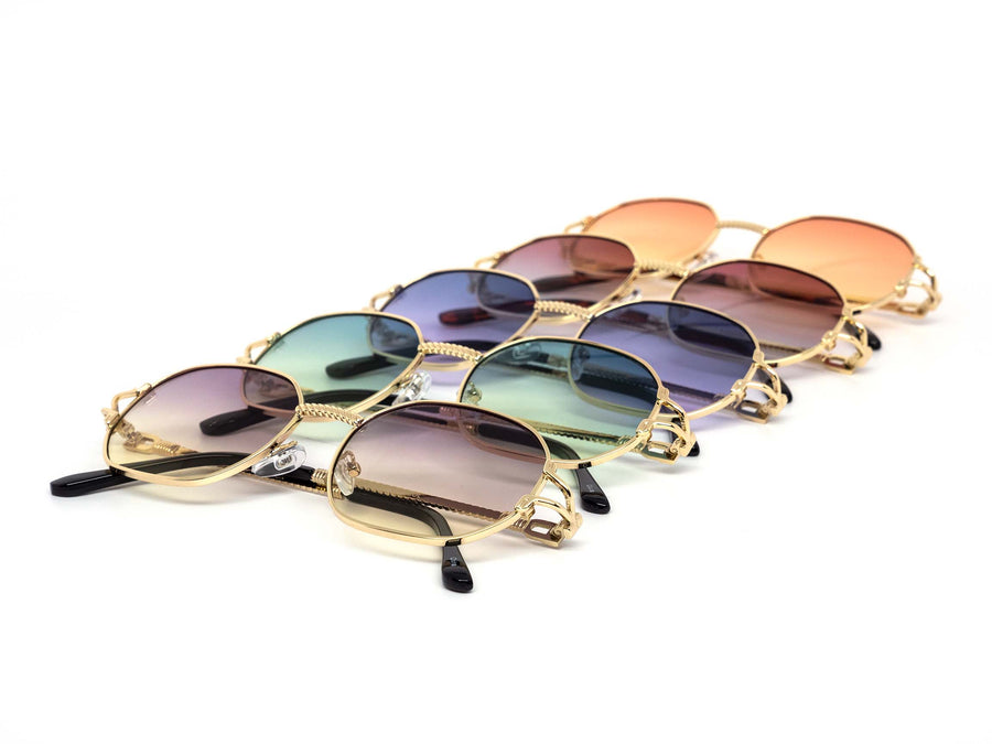 12 Pack: eVe Golden Rope Duotone Wholesale Sunglasses
