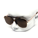 12 Pack: Unique Metal Hexagon Aviator Wholesale Sunglasses