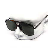 12 Pack: Unique Metal Hexagon Aviator Wholesale Sunglasses