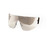 12 Pack: Chic Rimless Shield Wrapper Lucid Wholesale Sunglasses