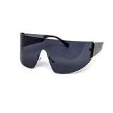 12 Pack: Chic Rimless Shield Wrapper Lucid Wholesale Sunglasses