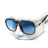 12 Pack: Vintage Oversized Square Aviator Gradient Wholesale Sunglasses
