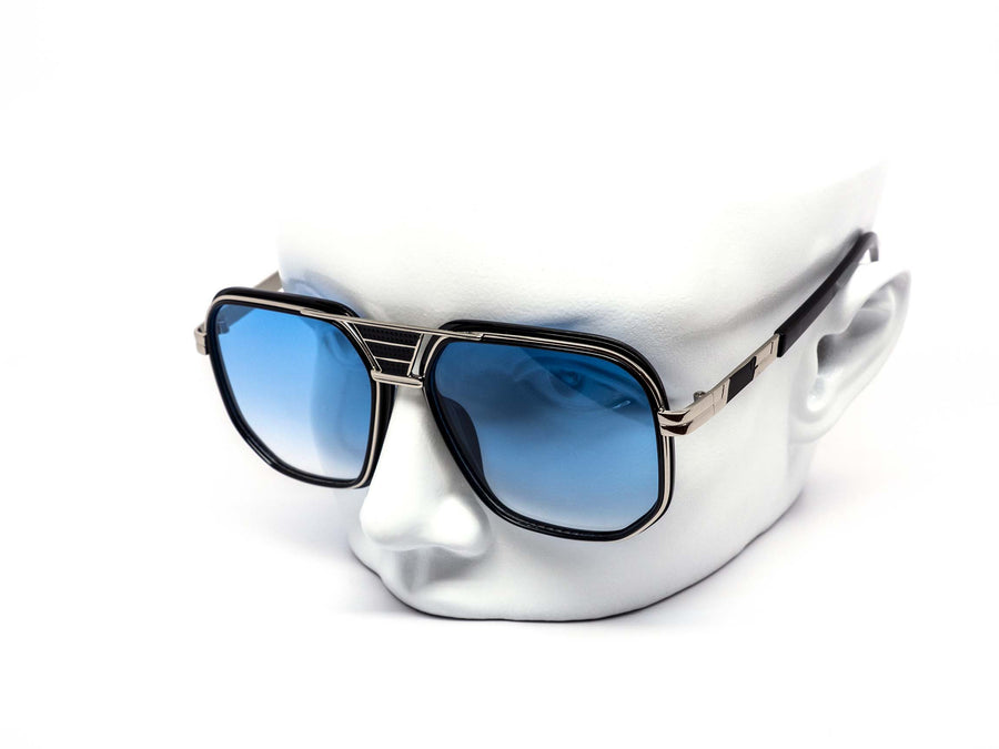 12 Pack: Vintage Oversized Square Aviator Gradient Wholesale Sunglasses