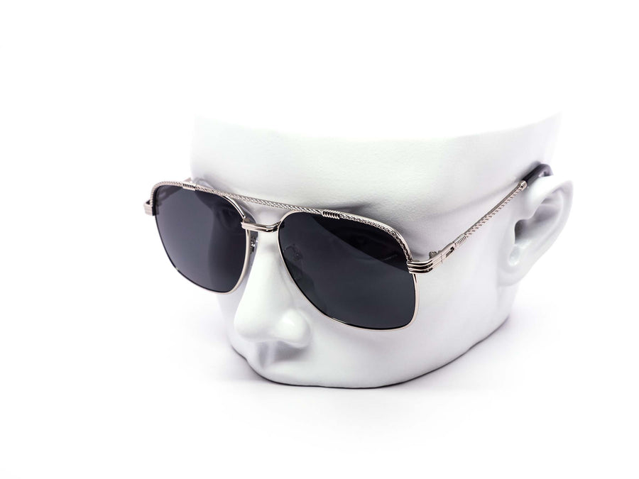 12 Pack: Rope Chain Aviator Gradient Wholesale Sunglasses