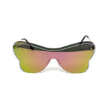 12 Pack: Rimless Duotone Butterfly Drip Wholesale Sunglasses
