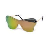 12 Pack: Rimless Duotone Butterfly Drip Wholesale Sunglasses