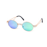 12 Pack: Golden Lux Spyder Mirror Wholesale Sunglasses