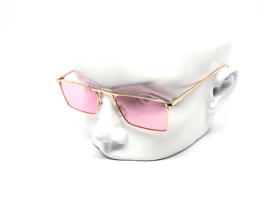 12 Pack: The Golden Essence Metal Color Wholesale Sunglasses