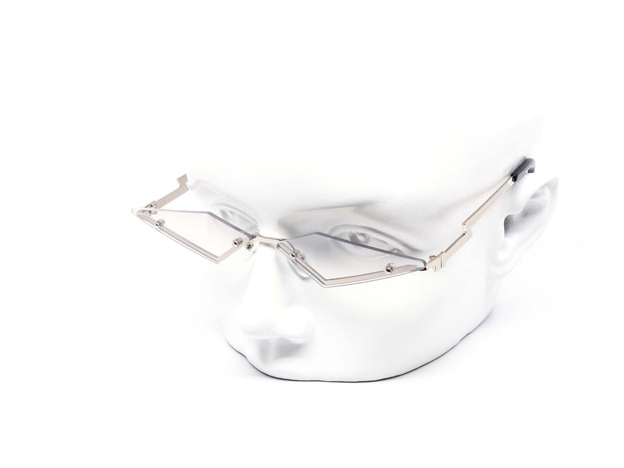 12 Pack: Slim Rimless Pylon Blitz Wholesale Sunglasses