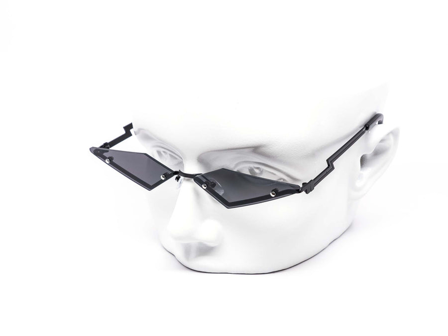 12 Pack: Slim Rimless Pylon Blitz Wholesale Sunglasses