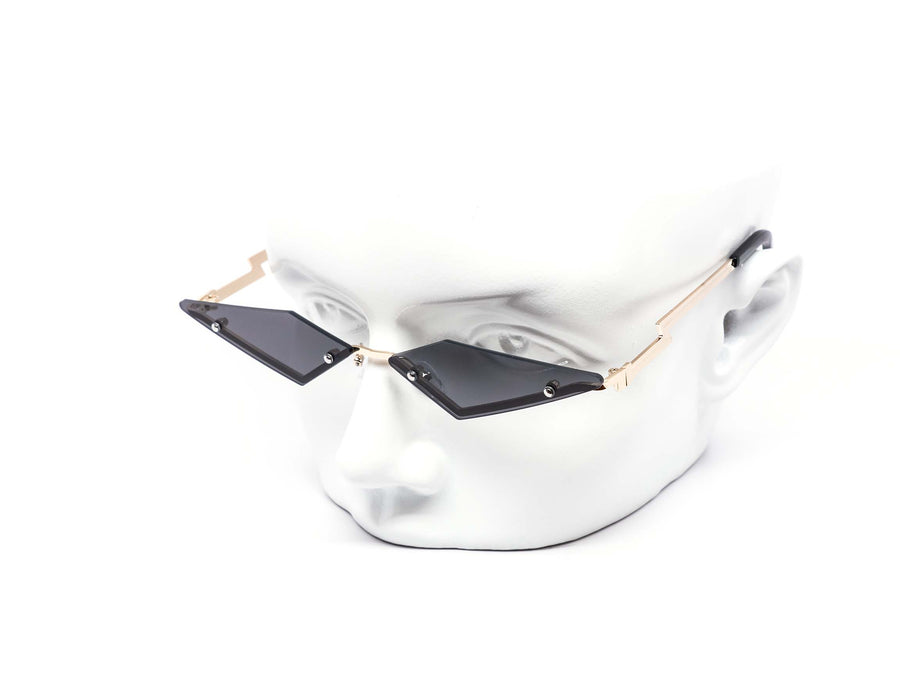 12 Pack: Slim Rimless Pylon Blitz Wholesale Sunglasses