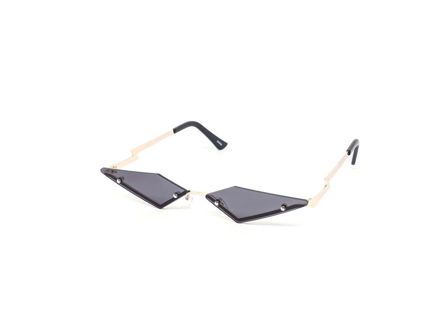 12 Pack: Slim Rimless Pylon Blitz Wholesale Sunglasses