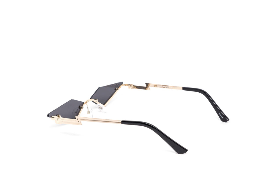 12 Pack: Slim Rimless Pylon Blitz Wholesale Sunglasses